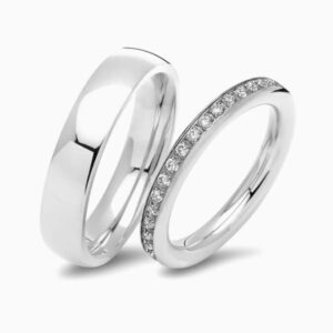 Yellow diamond ring