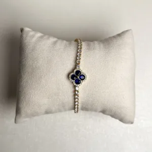 Drip Sapphire Fleur Tennis Bracelet