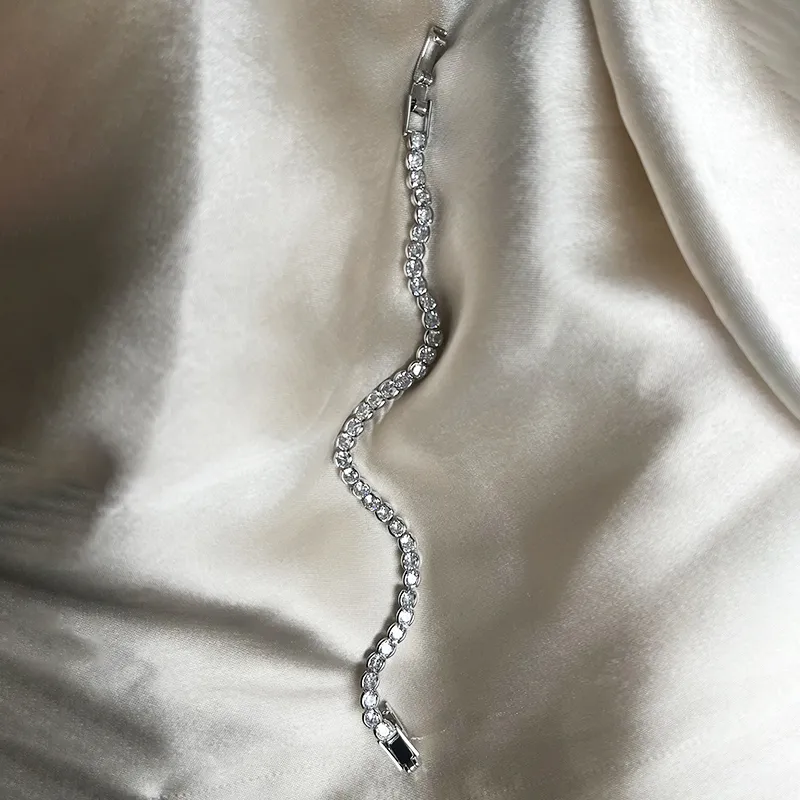 Eterna Silver Tennis Bracelet