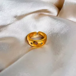 Gold Accent Lola Ring