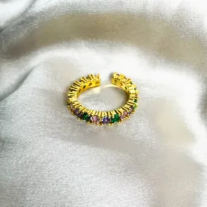 Multi CZ Eternity Band