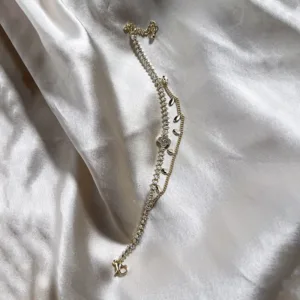 Raindrop Reverie Gold Bracelet