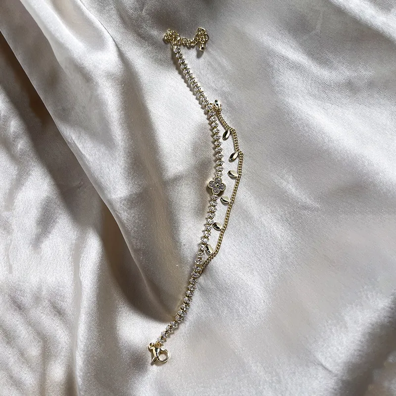 Raindrop Reverie Gold Bracelet