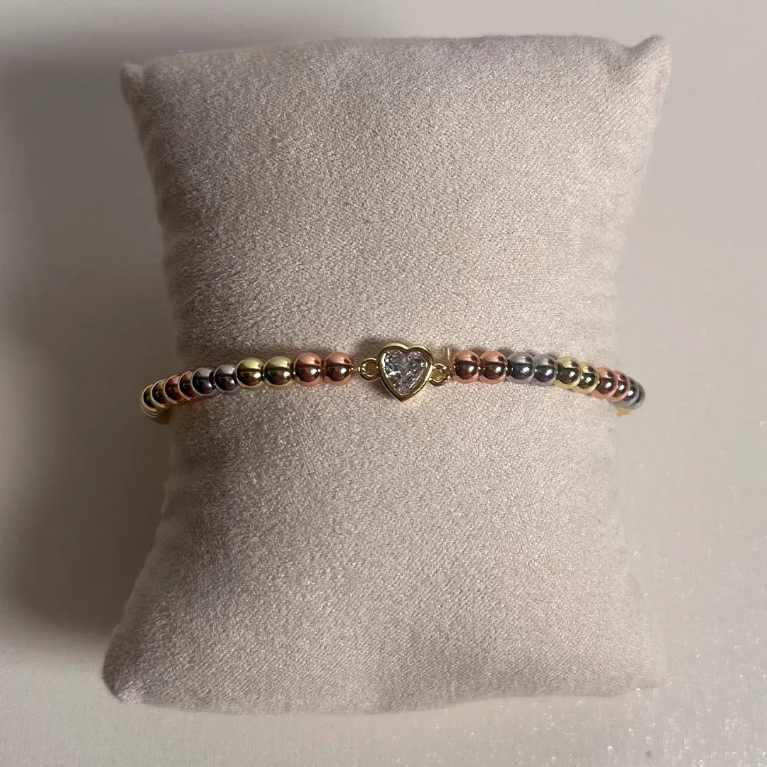 Tri Tone Amour Bracelet