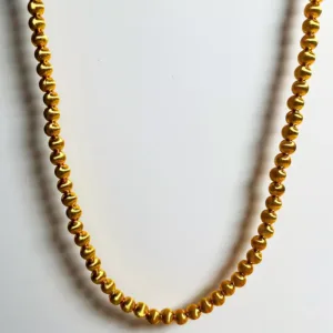 Yellow gold mala